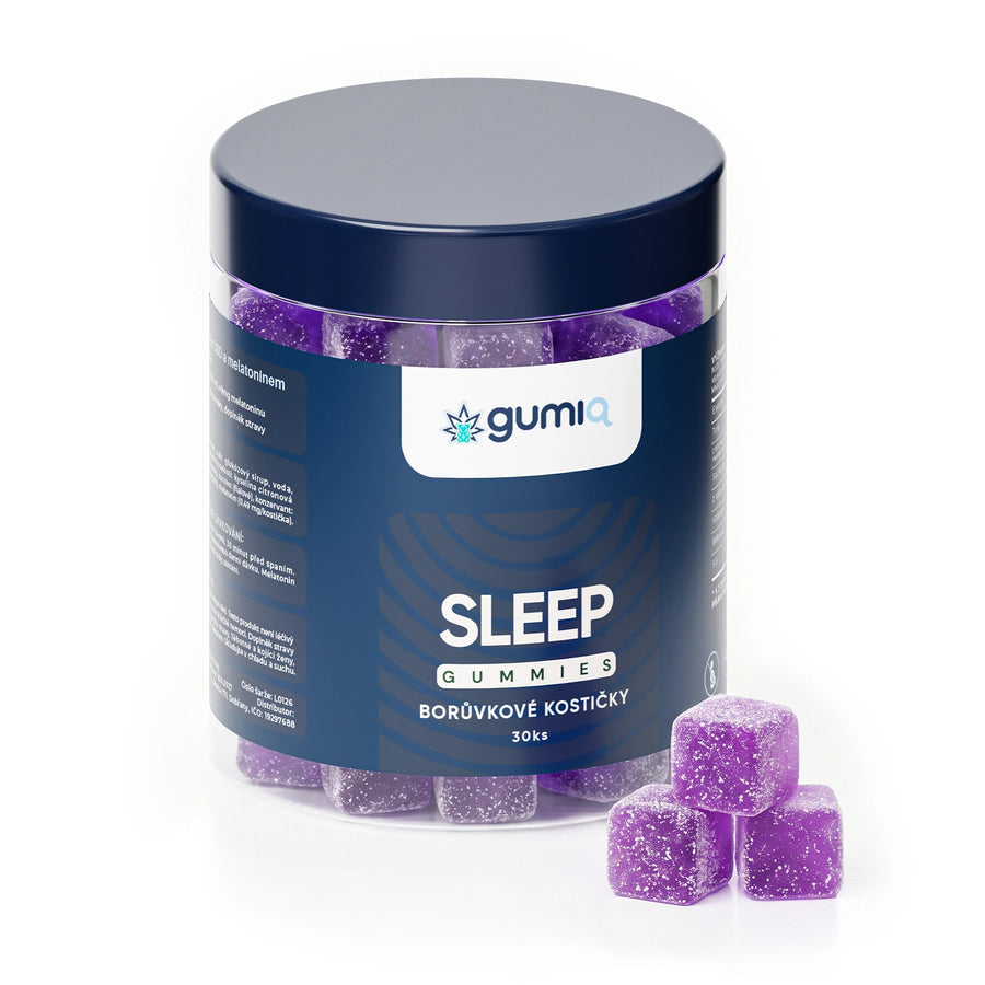 SLEEP Borůvkové Kostičky 30ks