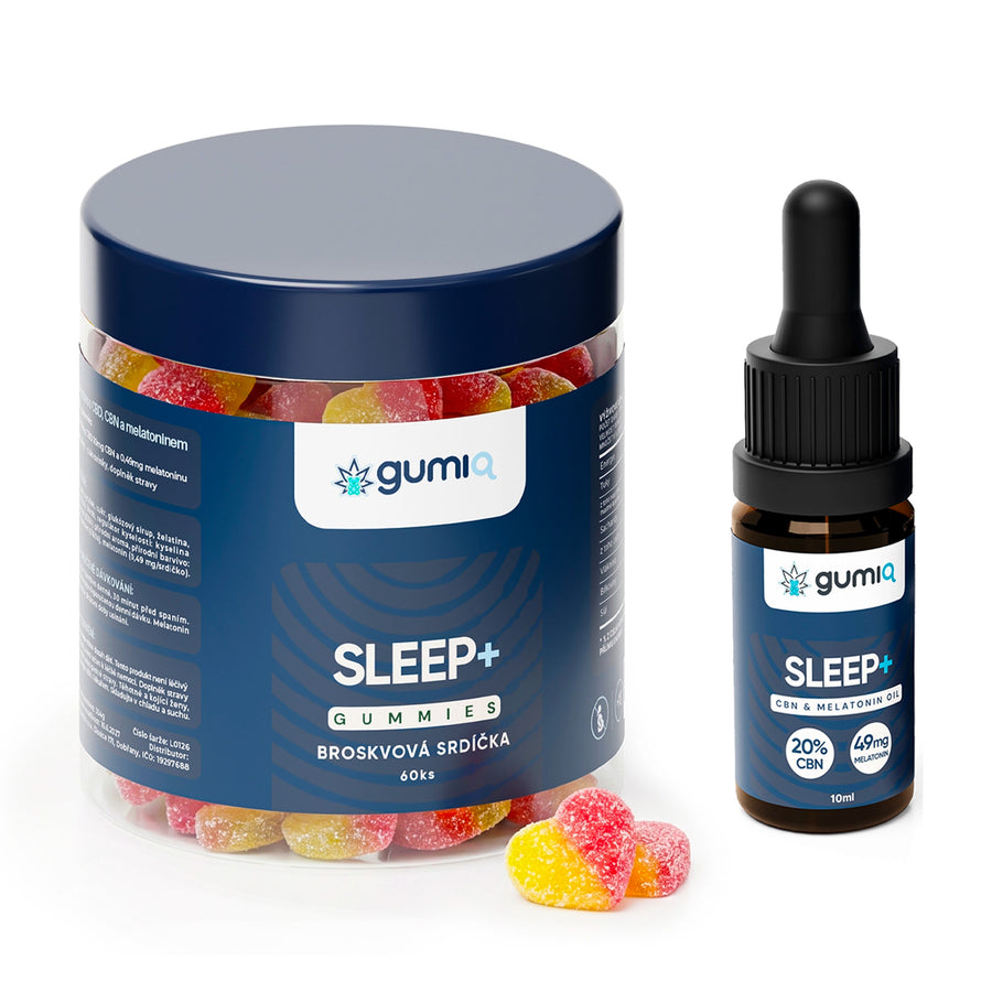 Balíček SLEEP+ pro lepší spánek