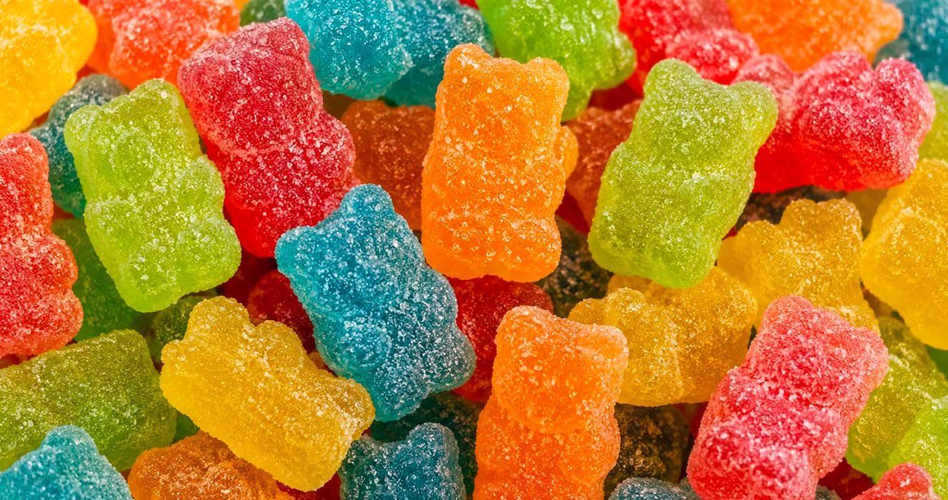Ochutnejte hravý mix tutti frutti medvídků